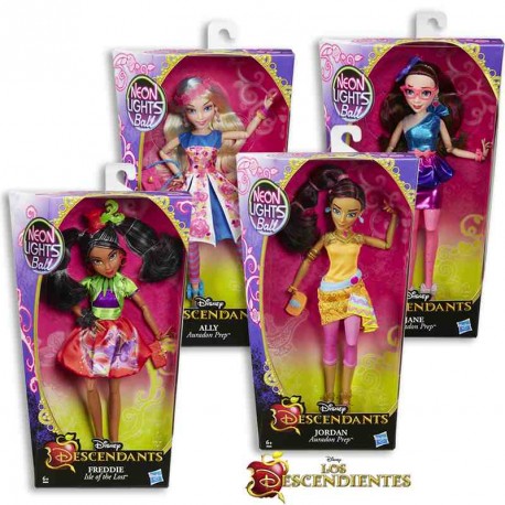 Los Descendientes - Auradon - Luces de Neón (B6858) - Jordan (B6859)
