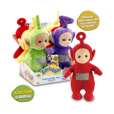 Teletubbies - Peluche con sonidos - Rojo
