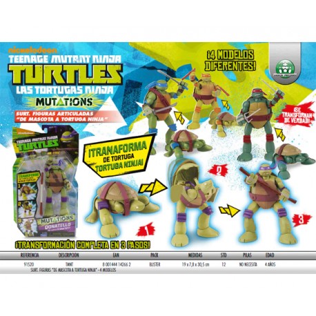 Tortugas Ninja - Figura Raph (Giochi Preziosi 91520)
