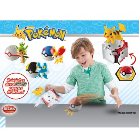 Pokémon - Throw N'Pop - Pikachu & Poke Ball