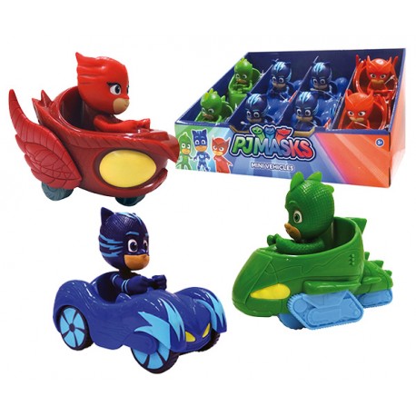 PJ Masks - Mini vehículos Gatauto y Gatuno (Bandai 24631)