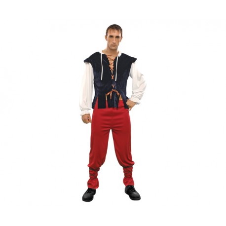 DISFRAZ ADULTO HOMBRE TABERNERO (MEDIEVAL) T.UNICA