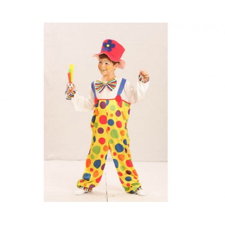 DISFRAZ INFANTIL PAYASO SOMBRERO TALLA 7-9