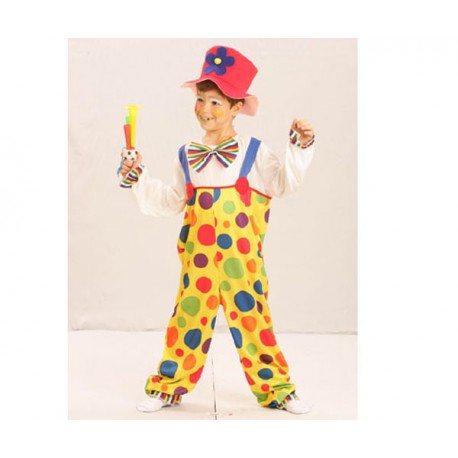 DISFRAZ INFANTIL PAYASO SOMBRERO TALLA 10-12