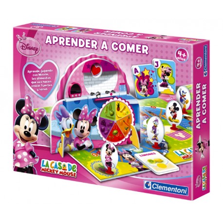 MINNIE APRENDER A COMER