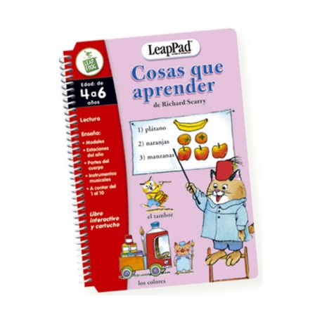 LEAP PAD COSAS QUE APRENDER (4 A 6 AÑOS)