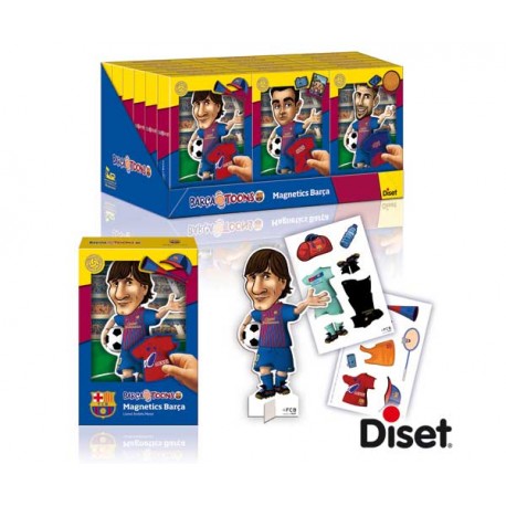 FCB BARCELONA TOONS MAGNETICS JUGADORES