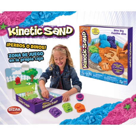 KINETIC SAND PERROS/DINOS