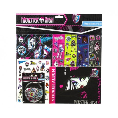 MONSTER HIGH MEGA STICKER SET