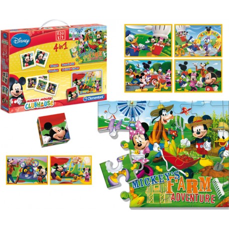 EDUKIT LA CASA DE MICKEY MOUSE