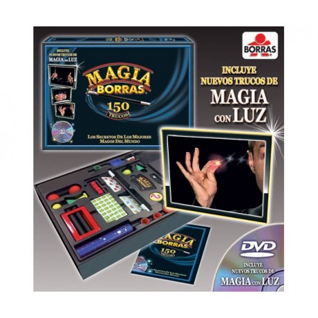 MAGIA BORRAS 150 DVD CON LUZ