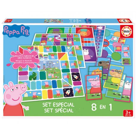 EDUCA SET ESPECIAL 8 EN 1 PEPPA PIG