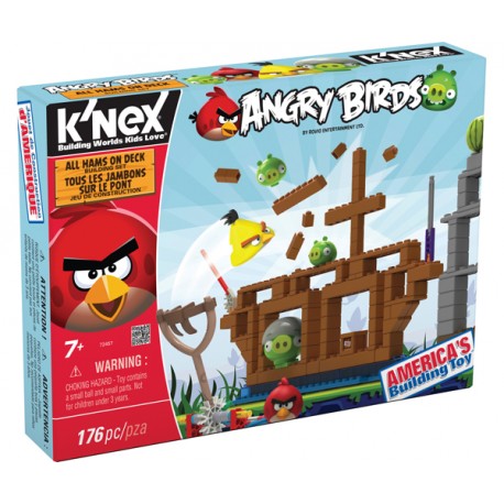 KNEX ANGRY BIRDS SET CONSTRUCCION 1