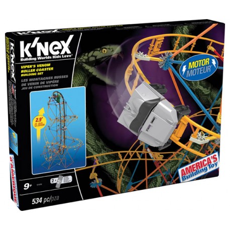 KNEX CLASSICS GRAN MONTAÑA RUSA VIPER S VENOM