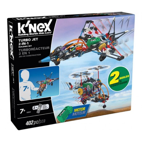 KNEX IMAGINE TURBO JET 2-IN-1 BUILDINGSET