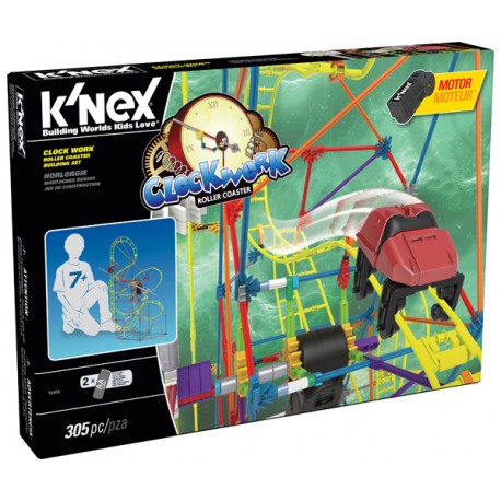 KNEX CLOCK WORK ROLLER COASTER BUIL