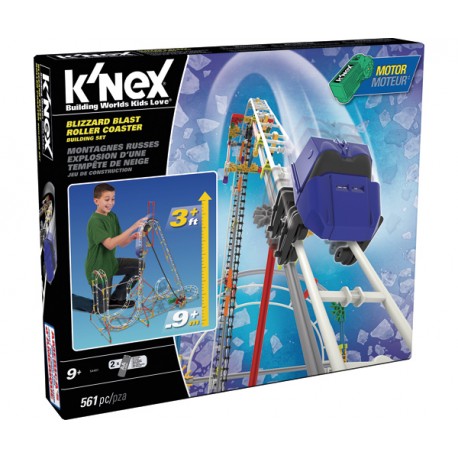 KNEX BLIZZARD BLAST ROLLER COASTER