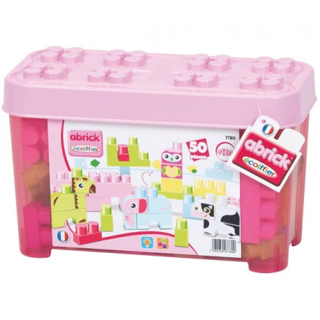 CAJA 75 PIEZAS MAXI ABRICK ROSA