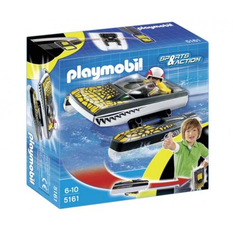 PLAYMOBIL CLICK & GO CROC SPEEDBOAT