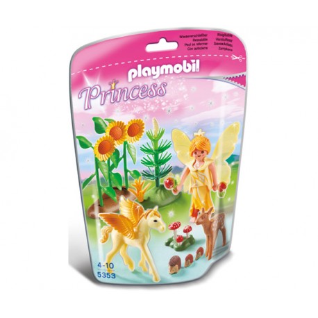 PLAYMOBIL HADA DE OTOÑO CON BEBE PEGASO