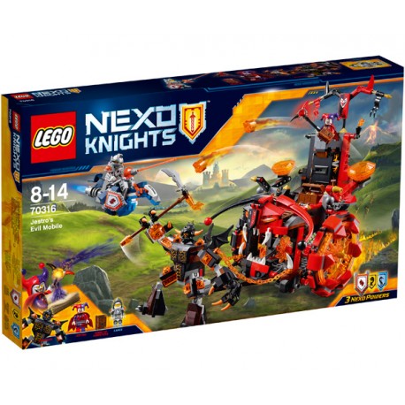 NEXO KNIGHTS VEHICULO MALVADO JESTRO