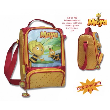 LA ABEJA MAYA BOLSA MERIENDA 3D