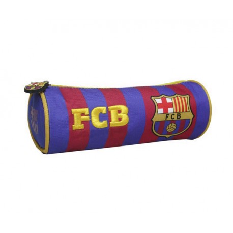 FCB BARCELONA PORTATODO CILINDRICO BORDADO