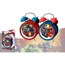 AVENGERS (LOS VENGADORES) RELOJ CAMPANAS 9 CM.