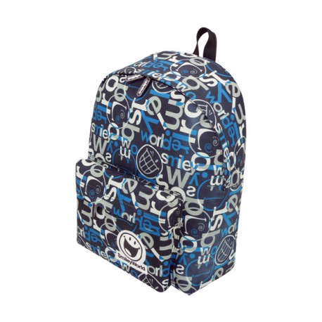 SMILEY URBAN BLUE MOCHILA NEW