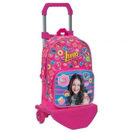 YO SOY LUNA MOCHILA 42 CM.C/CARRO