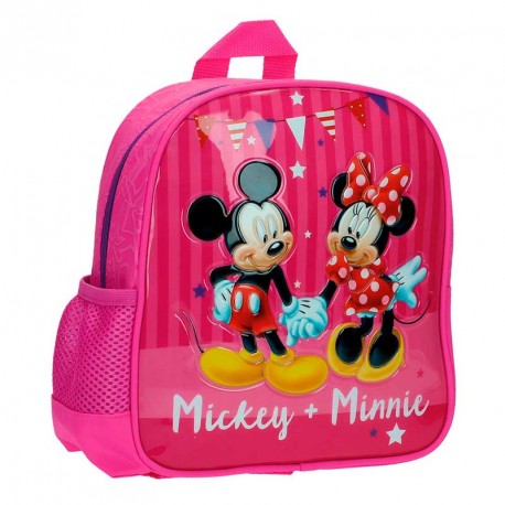 MICKEY & MNNIE MOCHILA 25 CM.