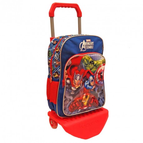 AVENGERS (LOS VENGADORES) MOCHILA ADAPTABLE CON CARRO 40 CM.