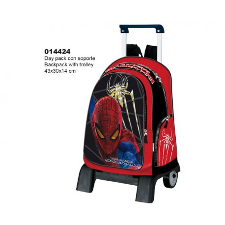 SPIDERMAN MOCHILA CARRO