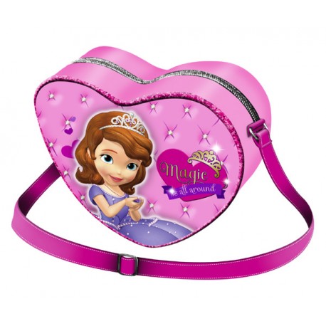 LA PRINCESA SOFIA MAGIC BOLSO MODA CORAZON