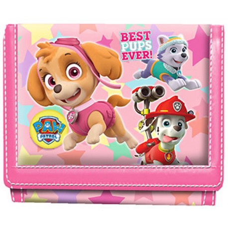 PAW PATROL BILLETERO VELCRO PUPS