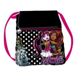 MONSTER HIGH FREAKY FABULOUS MOCHILA SACO CON SOLAPA