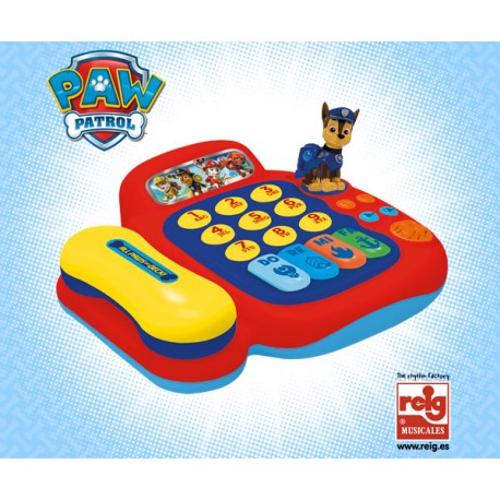 PAW PATROL ACTIVY TELEFONO Y PIANO C/ FIG.