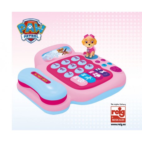 PAW PATROL ACTIVY TELEFONO Y PIANO C/ FIG.