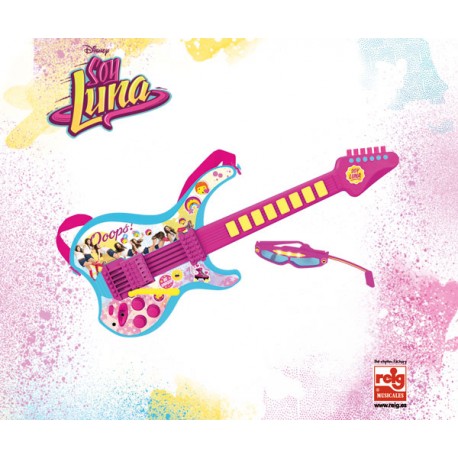 SOY LUNA GUITARRA ELECTRICA C/CONEX MP3