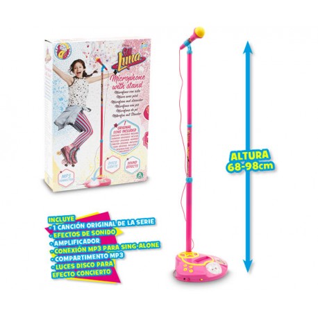 SOY LUNA MICROFONO STAND