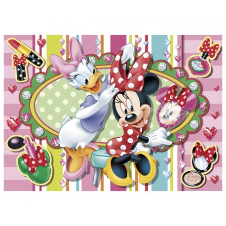 PUZZLE MINNIE Y DAISY (104 PIEZAS)