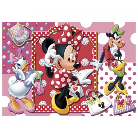 PUZZLE SPARKLING MINNIE (104 PIEZAS)