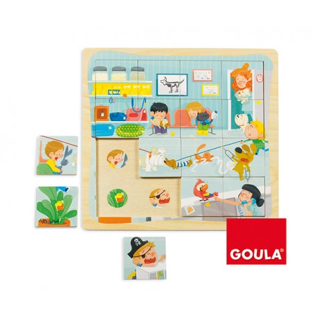 PUZZLE CLINICA VETERINARIA (28X28CM)