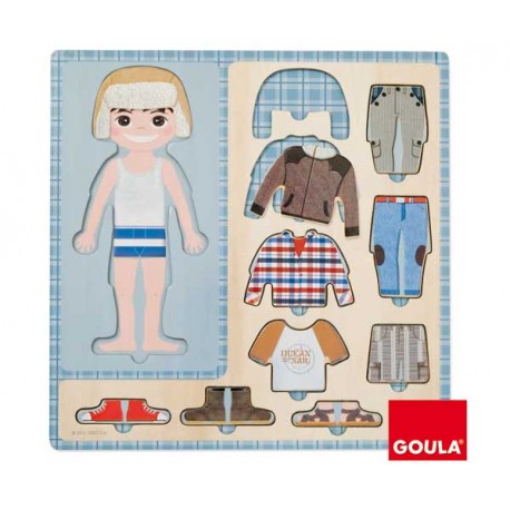 GOULA VESTIR NIÑO