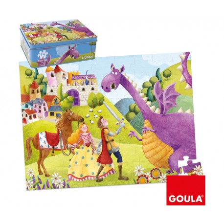 PUZLE 54 PCS PRINCIPE Y DRAGON