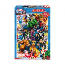 PUZZLE 500P HEROES MARVEL