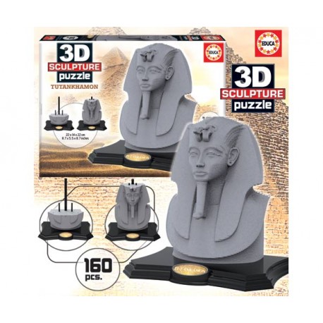 3D SCULPTURE PUZZLE TUTANKHAMON