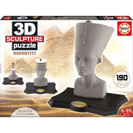 3D SCULPTURE PUZZLE NEFERTITI