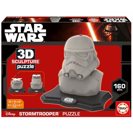 3D SCULPTURE PUZZLE STORMTROOPER