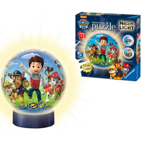 PUZZLEBALL LAMPARA 72P PAW PATROL